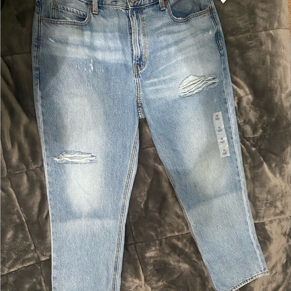 Old Navy High-rise Slouchy Straight jeans